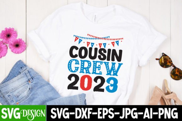 Cousin Crew 2023: Free Graphics for Bold Branding