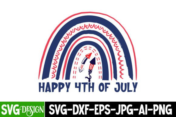 Happy 4th of July SVG: Graphics for T-Shirt Designs