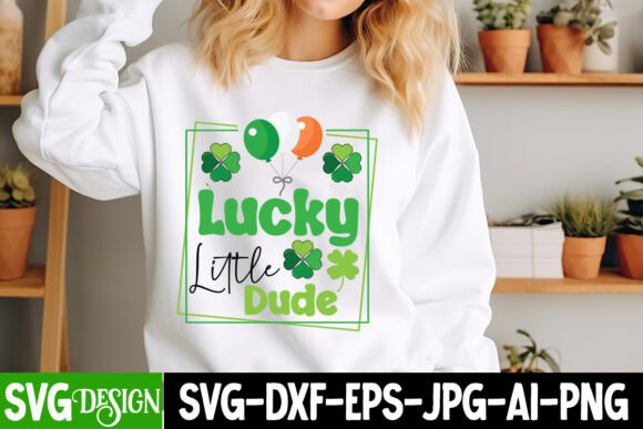 Lucky Little Dude SVG: Graphics for T-Shirt Designs