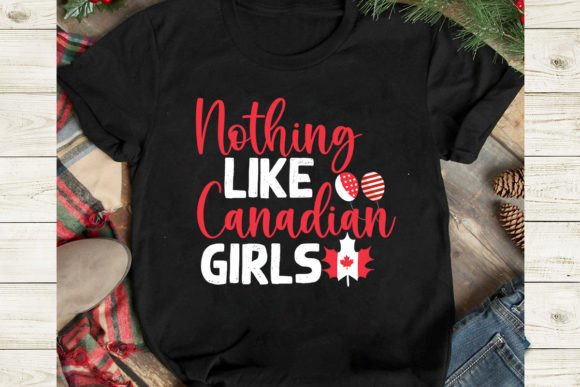 Nothing Like Canadian Girls: Graphics for T-Shirt Designs