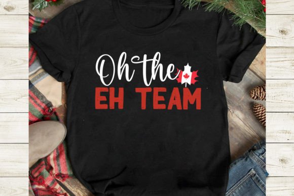 Oh the Eh Team: Graphics for T-Shirt Designs