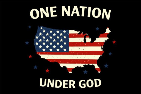 One Nation Under God: Graphics for T-Shirt Designs