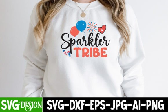 Sparkler Tribe SVG: Graphics for T-Shirt Designs
