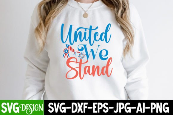 United We Stand SVG: Graphics for T-Shirt Designs